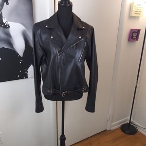 Leather Biker Jacket